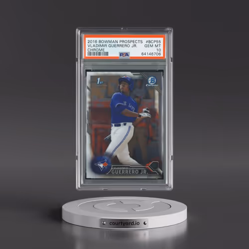 2016 Bowman Prospects #BCP55 Vladimir Guerrero Jr. - Chrome (PSA 10 GEM MINT)