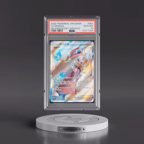2022 Pokémon Sword & Shield Incandescent Arcana #081 Serena - Full Art (PSA 10 GEM MINT)