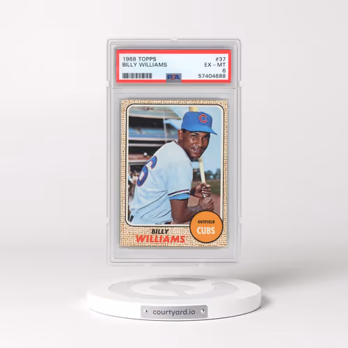 1968 Topps #37 Billy Williams (PSA 6 EX-MT)