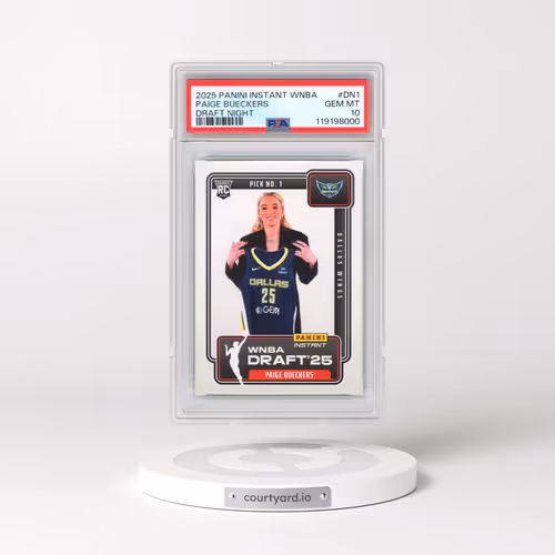 2025 Panini Instant WNBA Draft Night #DN1 Paige Bueckers (PSA 10 GEM MINT)