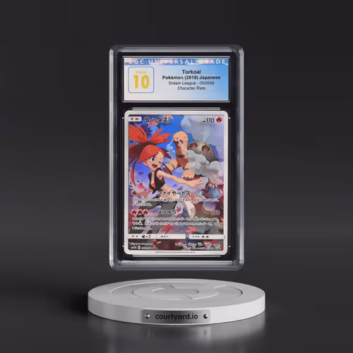 2019 Dream League #050/049 Torkoal - Character Rare Holo (CGC 10 PRISTINE)