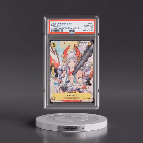 2025 One Piece Promos #016 Yamato - Illustration Box Vol 2 (PSA 10 GEM MINT)