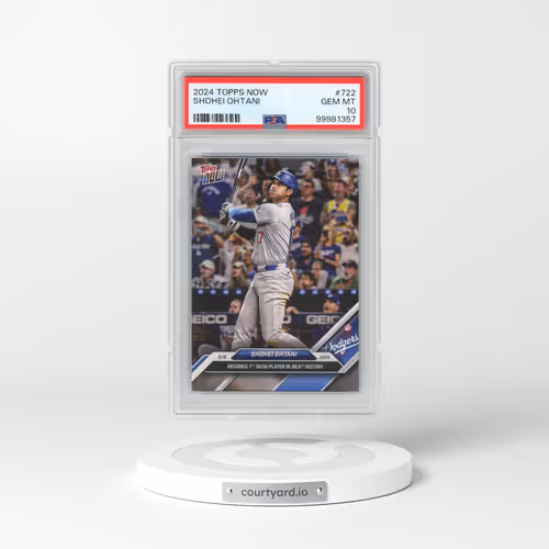 2024 Topps Now #722 Shohei Ohtani (PSA 10 GEM MINT)