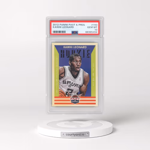 2012 Panini Past & Present #193 Kawhi Leonard (PSA 10 GEM MINT)