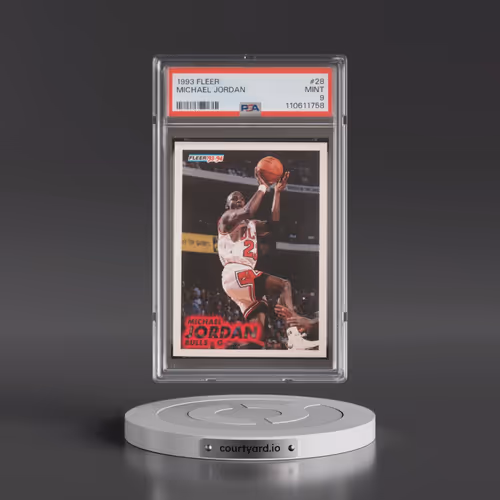 1993 Fleer #28 Michael Jordan (PSA 9 MINT)