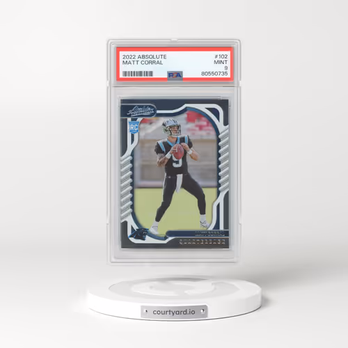 2022 Panini Absolute #102 Matt Corral (PSA 9 MINT)