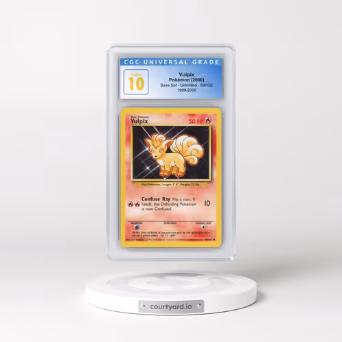1999 Base Set #68/102 Vulpix - 1999-2000 (CGC 10 PRISTINE)