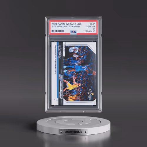 2024 Panini Instant NBA #635 Shai Gilgeous-Alexander (PSA 10 GEM MINT)