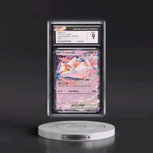 2024 Surging Sparks - SSP EN #076/191 Latias ex - Holo (CGC 9 MINT)