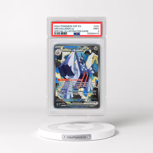 2024 Pokémon Ssp EN-Surging Sparks #241 Archaludon EX - Holo Special Illustration Rare (PSA 9 MINT)