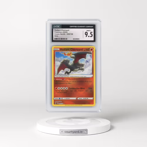 2022 Crown Zenith #020/159 Radiant Charizard - Holo (CGC 9.5 MINT+)