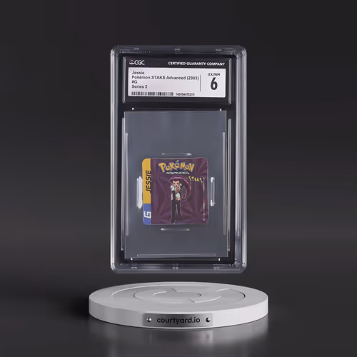 2003 Pokémon STAKS Advanced (2003 Panini) - English #G Jessie - Series 2 (CGC 6 EX-NM)