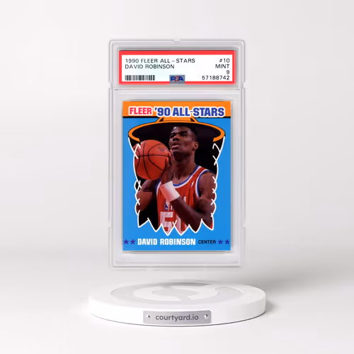 1990 Fleer All-Stars #10 David Robinson (PSA 9 MINT)