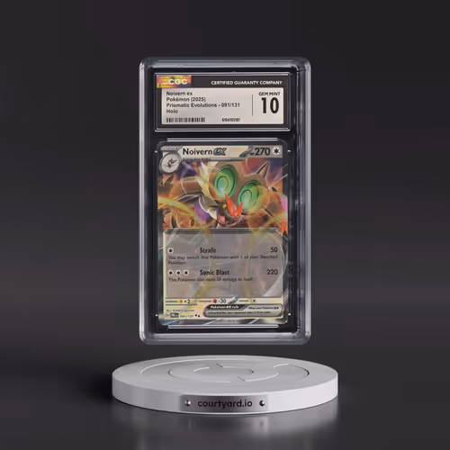 2025 Prismatic Evolutions - PRE EN #091/131 Noivern ex - Holo (CGC 10 GEM MINT)
