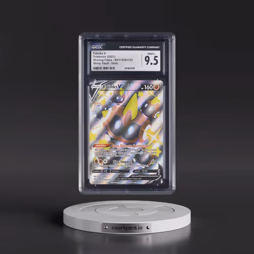 2021 Shining Fates #SV115/SV122 Falinks V - Shiny Vault Holo (CGC 9.5 MINT+)