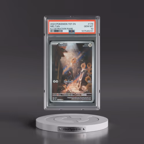 2024 Pokémon Tef EN-Temporal Forces #179 Meltan - Illustration Rare (PSA 10 GEM MINT)