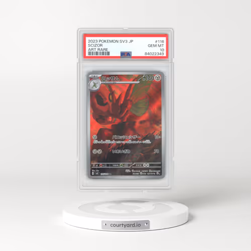 2023 Ruler of the Black Flame #116 Scizor - Art Rare (PSA 10 GEM MINT)