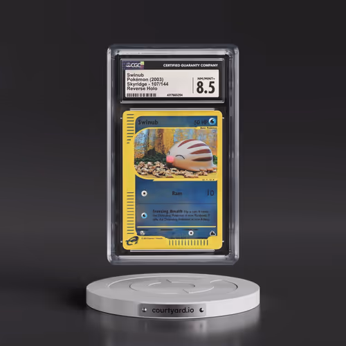 2003 Skyridge #107/144 Swinub - Reverse Holo (CGC 8.5 NM-MT+)