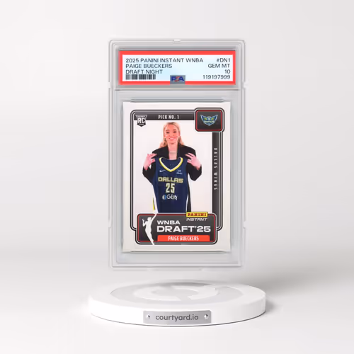 2025 Panini Instant WNBA Draft Night #DN1 Paige Bueckers (PSA 10 GEM MINT)