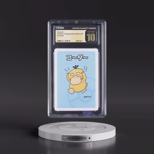 2019 Pokémon Old Maid Psyduck (CGC 10 PRISTINE)