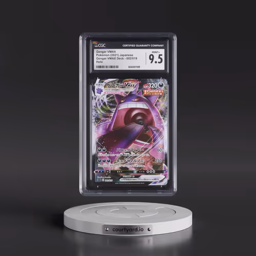 2021 Gengar VMAX High-Class Deck #002/019 Gengar VMAX - Gengar VMAX Deck Holo (CGC 9.5 MINT+)