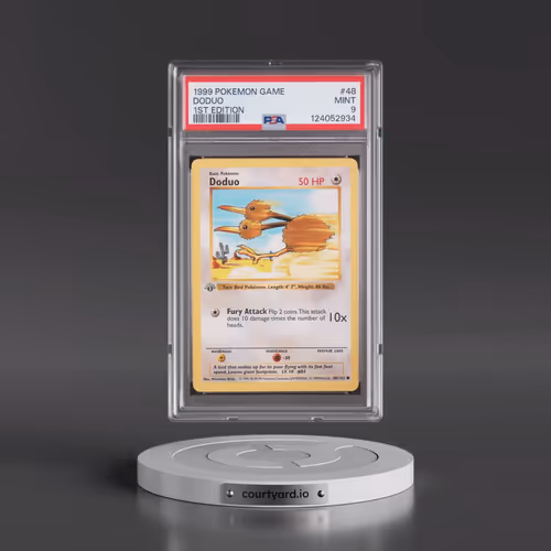 1999 Pokémon Game #48 Doduo - 1st Edition (PSA 9 MINT)