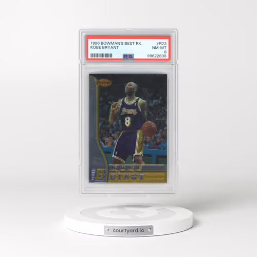 1996 Bowman's Best Rookie #R23 Kobe Bryant (PSA 8 NM-MT)