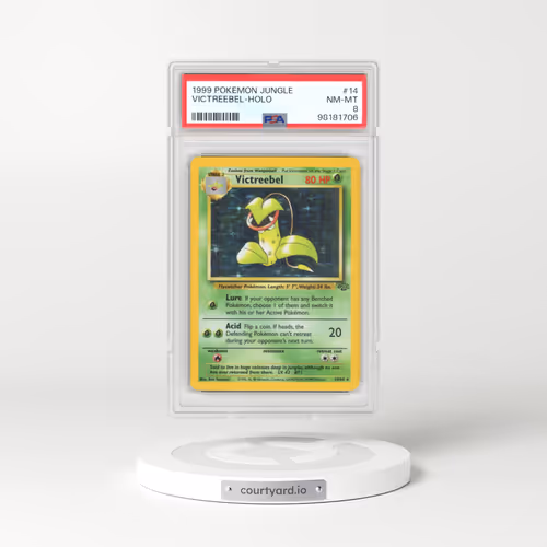 1999 Jungle #14 Victreebel - Holo (PSA 8 NM-MT)