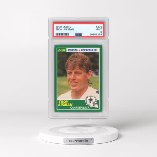1989 Score #270 Troy Aikman (PSA 9 MINT)
