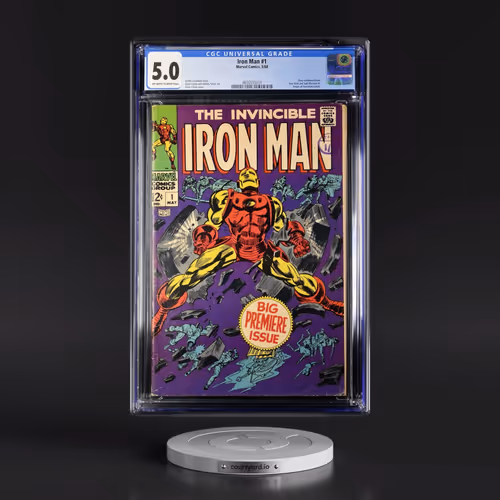 Iron Man #1 CGC 5.0 Off-white to White Pages (Marvel Comics, 5/68) - Universal