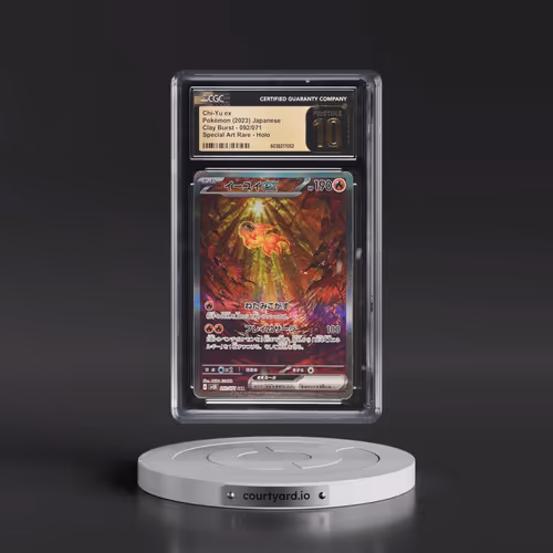 2023 Clay Burst #092/071 Chi-Yu ex - Super Art Rare Holo (CGC 10 PRISTINE)