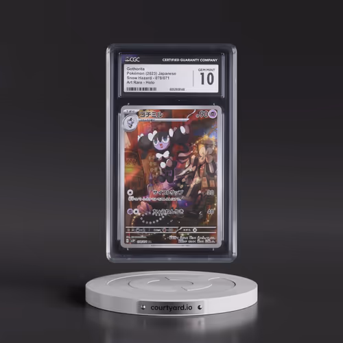 2023 Pokémon Sv2p-Snow Hazard #078 Gothorita - Art Rare (CGC 10 GEM MINT)