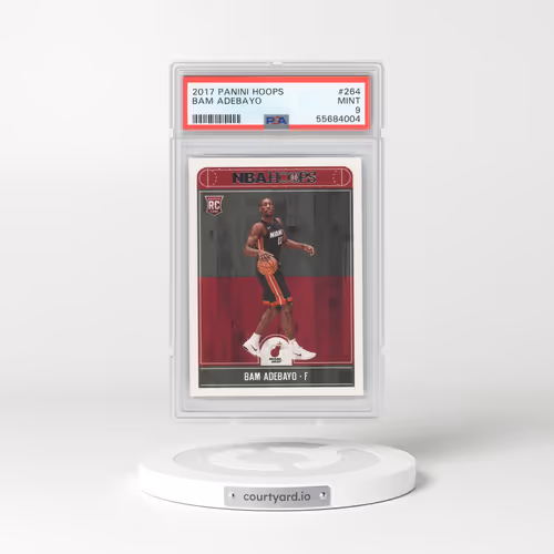 2017 Panini Hoops #264 Bam Adebayo (PSA 9 MINT)