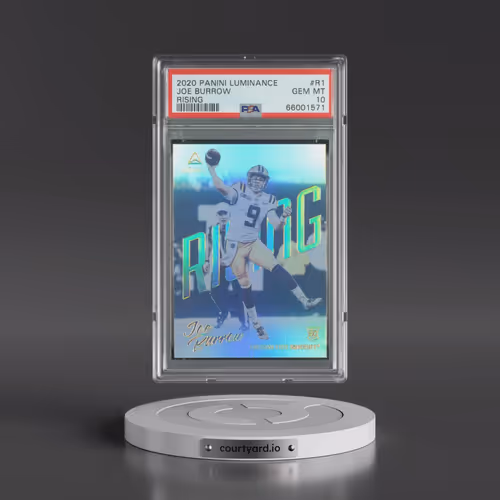 2020 Panini Luminance Rising #R1 Joe Burrow (PSA 10 GEM MINT)