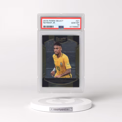 2016 Panini Select #21 Neymar Jr. (PSA 10 GEM MINT)