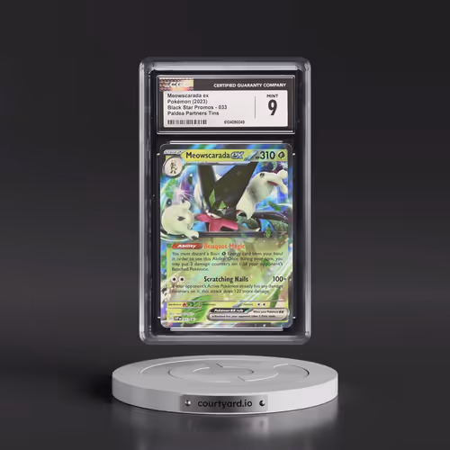 2023 Black Star Promos - Scarlet & Violet SVP EN #033 Meowscarada ex - Paldea Partners Tins (Holo) (