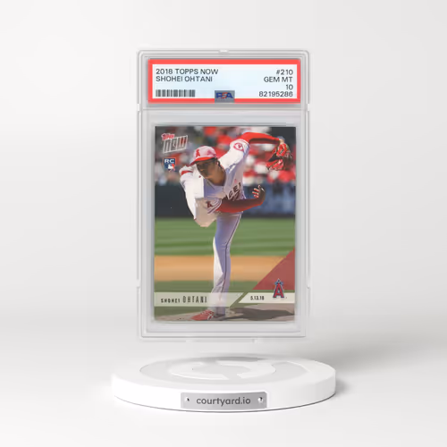 2018 Topps Now #210 Shohei Ohtani (PSA 10 GEM MINT)
