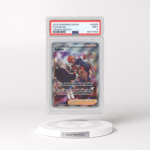 2022 Crown Zenith #GG65 Raihan (PSA 9 MINT)