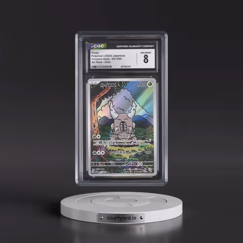 2024 Crimson Haze #067/066 Pinsir - Art Rare Holo (CGC 8 NM-MT)