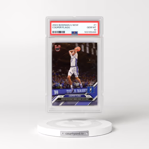 2024 Bowman U Now #1 Cooper Flagg (PSA 10 GEM MINT)