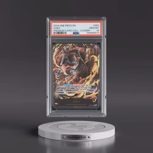 2024 One Piece Premium Card Collection -Leader Collection #001 Sabo (PSA 10 GEM MINT)