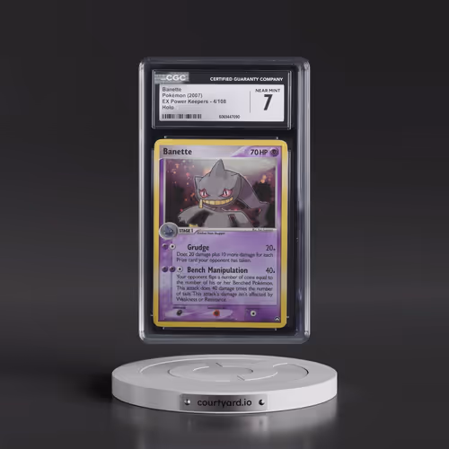 2007 EX Power Keepers #4/108 Banette - Holo (CGC 7 NM)