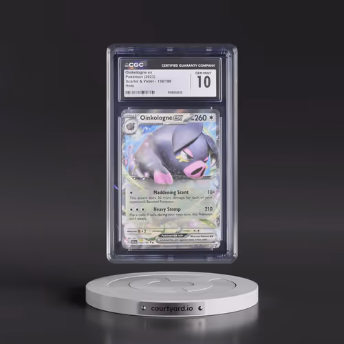 2023 Pokémon Svi EN-Scarlet & Violet #158 Oinkologne EX - Holo (CGC 10 GEM MINT)