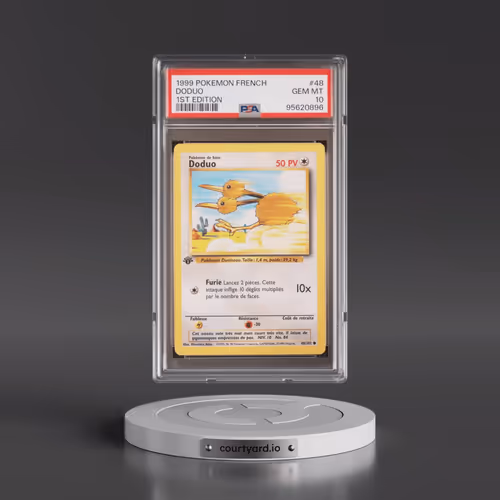 1999 Pokémon #48 Doduo - 1st Edition (PSA 10 GEM MINT)