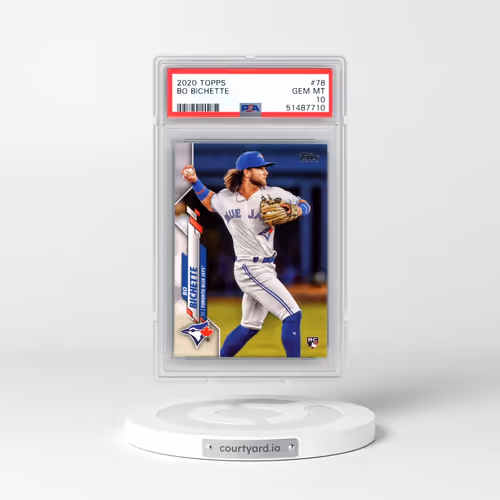 2020 Topps #78 Bo Bichette (PSA 10 GEM MINT)