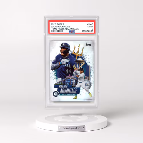 2025 Topps Home Field Advantage #HA3 Julio Rodriguez (PSA 9 MINT)