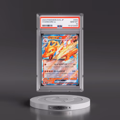 2023 Pokémon Svg-Venusaur & Charizard & Blastoise Special Deck Set EX #009 Charizard EX - Holo (PSA