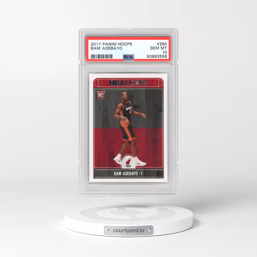 2017 Panini Hoops #264 Bam Adebayo (PSA 10 GEM MINT)