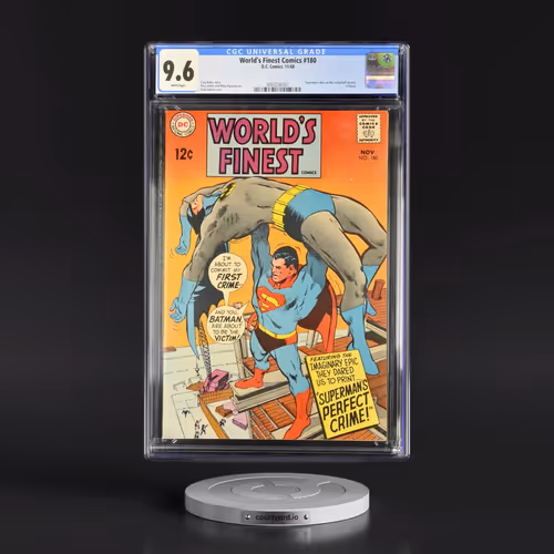 World's Finest Comics #180 CGC 9.6 White Pages (DC Comics, 11/68)