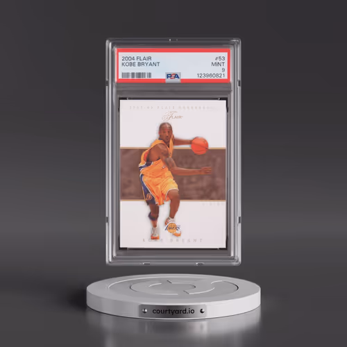 2004 Flair #53 Kobe Bryant (PSA 9 MINT)